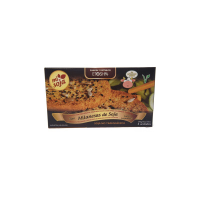 Milanesas de soja multicereal x4 Etosha Misoja Milanesas Soja Multicer