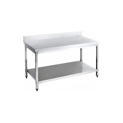 Mesa de trabajo con respaldo y estante 200 cm Tokyo Mesa de trabajo con respaldo y estante 200 cm Tokyo