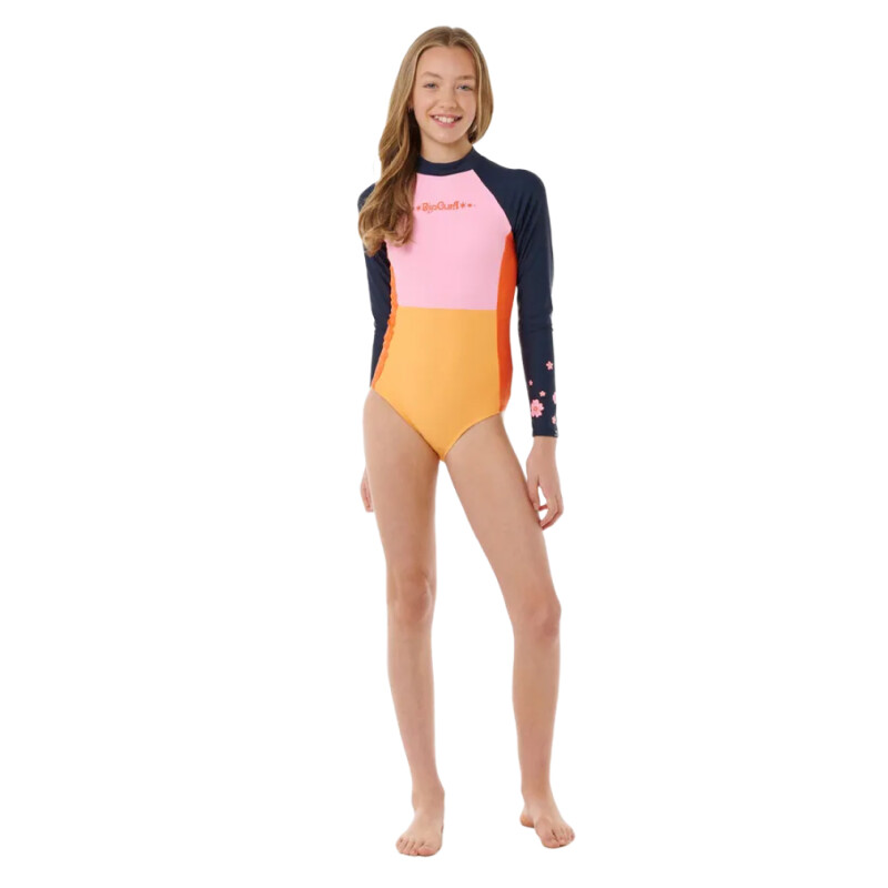 Lycra Rip Curl High Tide Ls Surfsuit -Girl - Multicolor Lycra Rip Curl High Tide Ls Surfsuit -Girl - Multicolor
