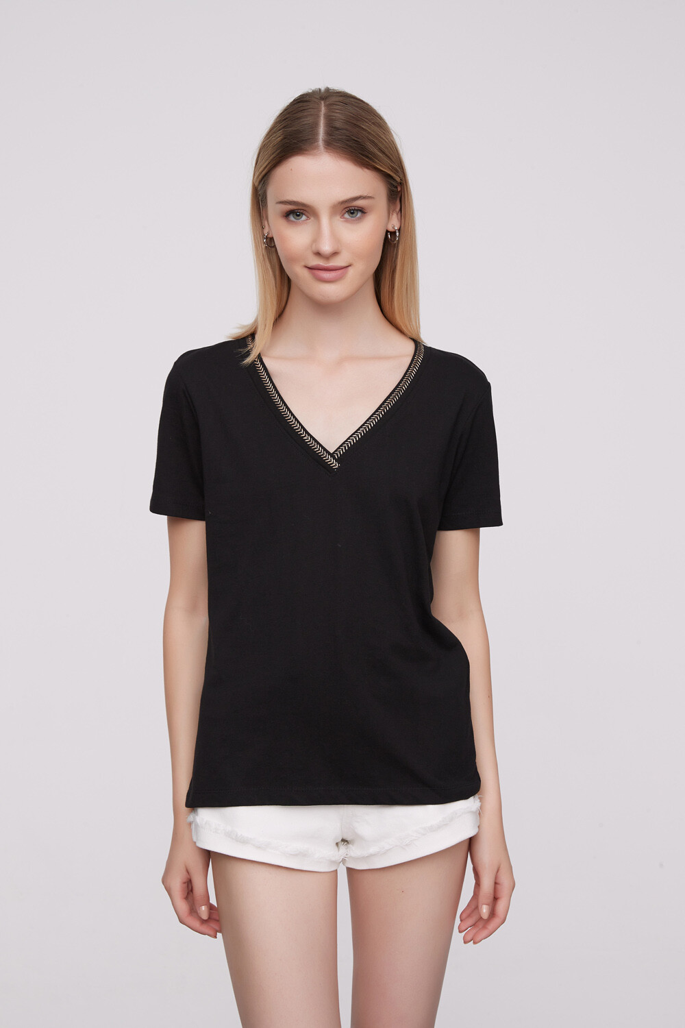 Remera Vianna Negro