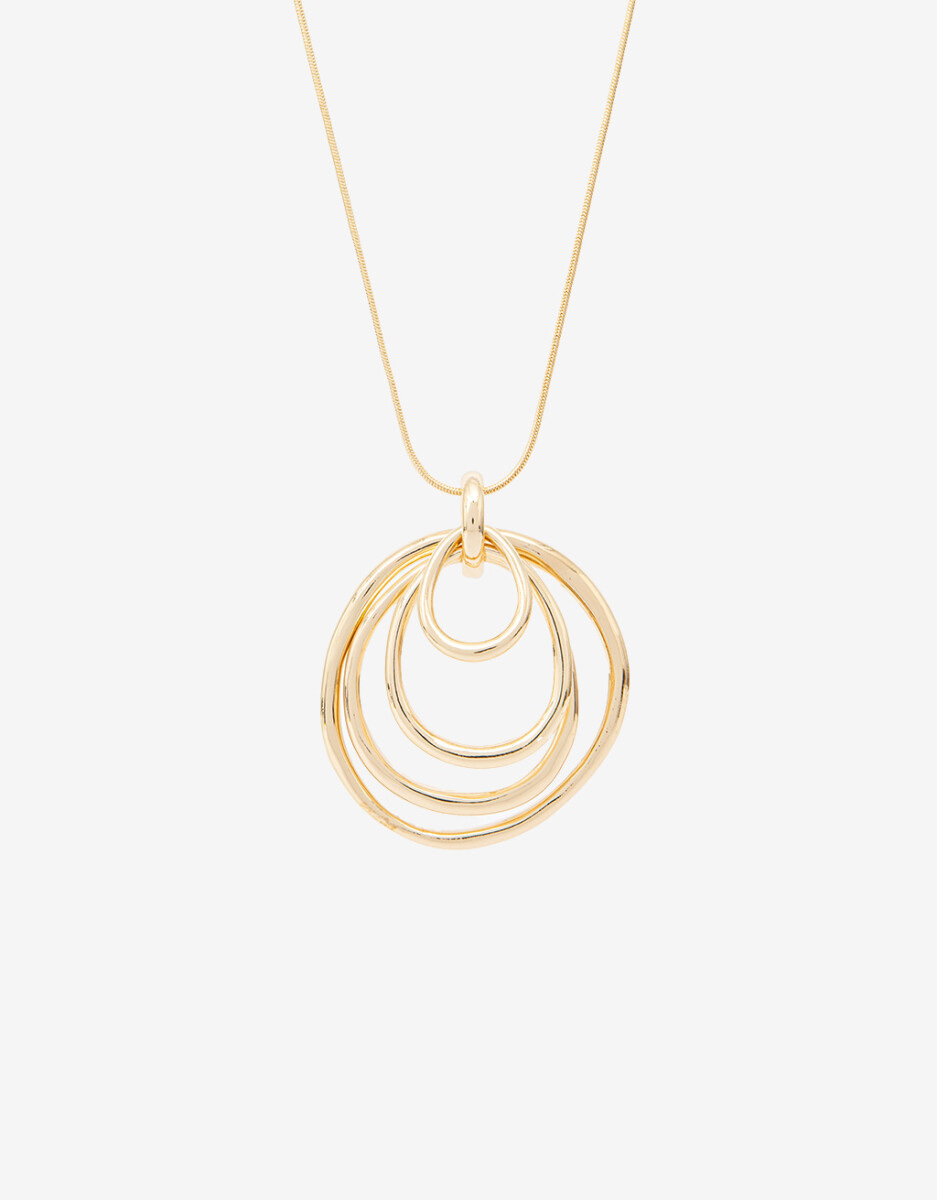 Collar Con Dije Circular 