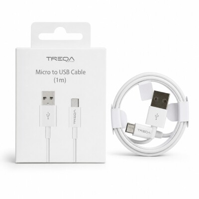 Cable micro USB a USB A 1m TREQA Cable micro USB a USB A 1m TREQA