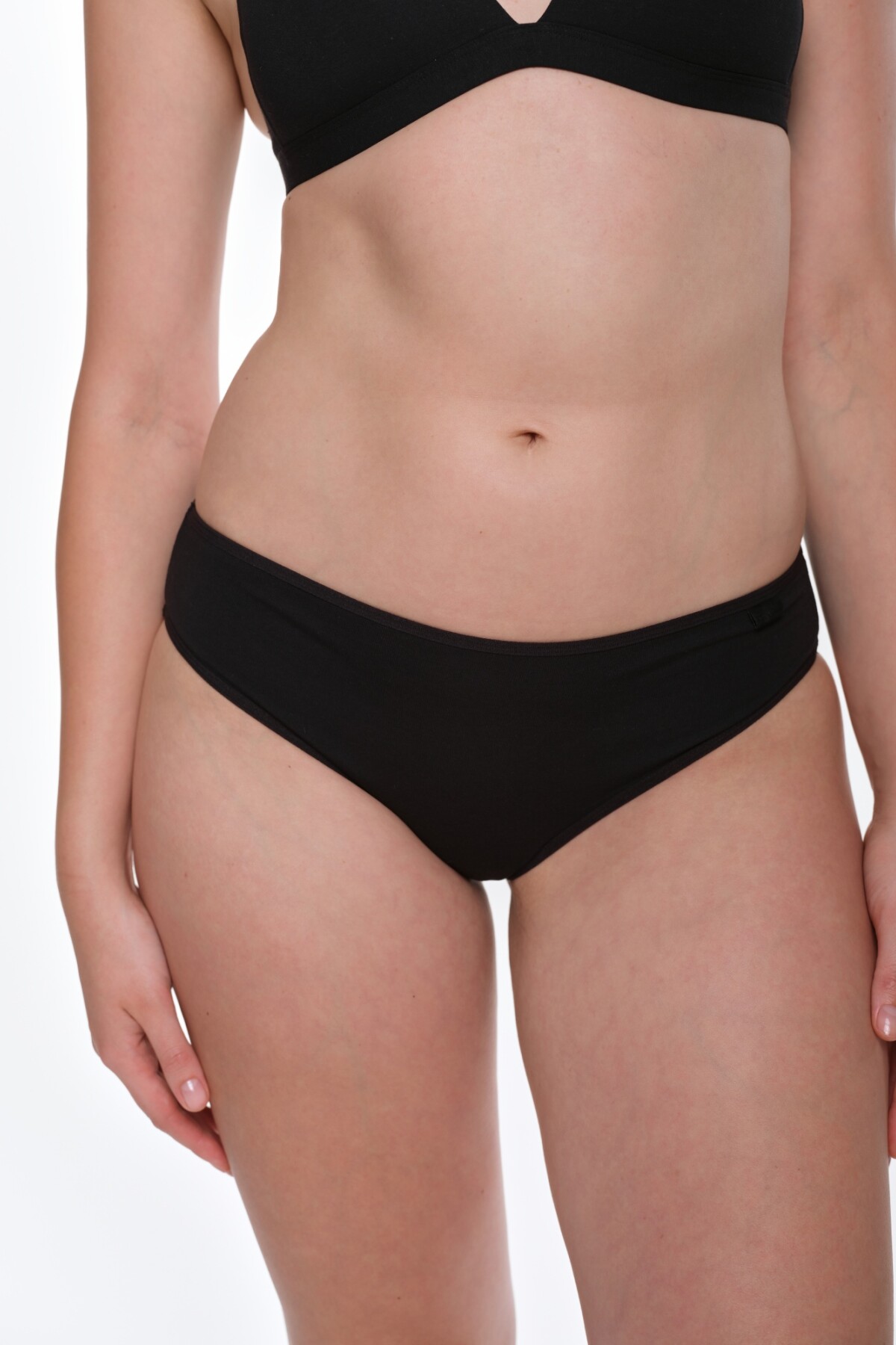 Bombacha Cotton club Negro