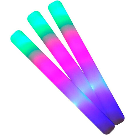 Set Cotillón Barra Luminosa Tubo Led Espuma X30 Multicolor Cot002052
