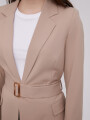 Chaqueta Ebere Beige Oscuro