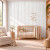 Pack x10 Wpc Simil Madera Wall Panel Lambrin 2.90x16.7 Blanco 1
