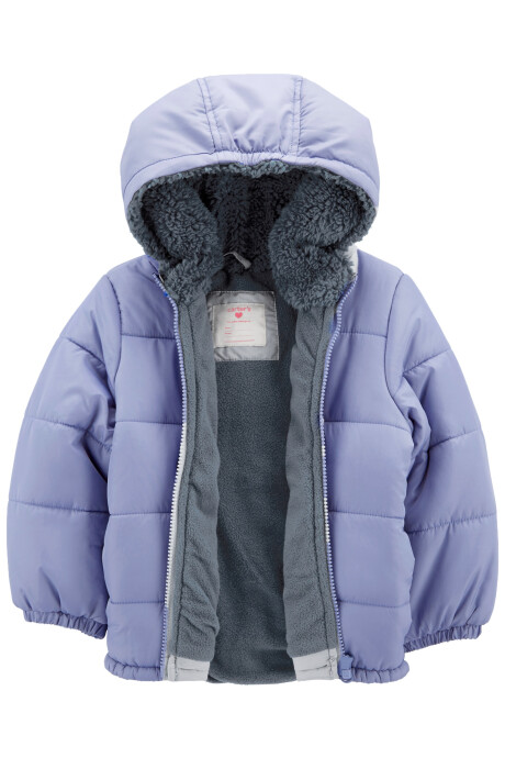 Campera lavanda resistente al agua Sin color