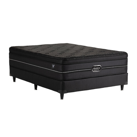 Sommier Simmons Beautyrest Black Firm 1.40 x 1.90 2 Plazas