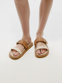 Sandalia Milett Beige