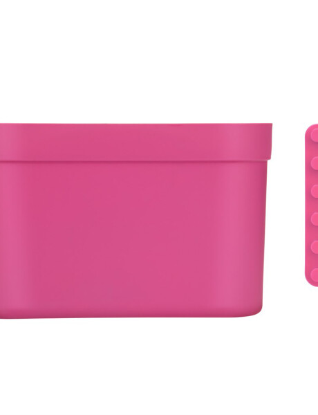 ORGANIZADOR GRANDE C/ BARRA ROSA COZA. 21X16X9CM ORGANIZADOR GRANDE C/ BARRA ROSA COZA. 21X16X9CM