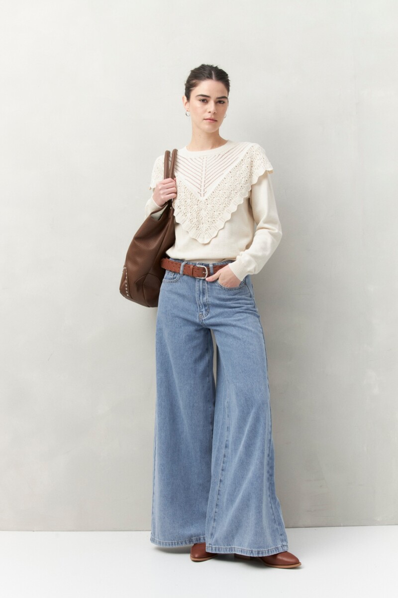 SWEATER SILVI Crudo