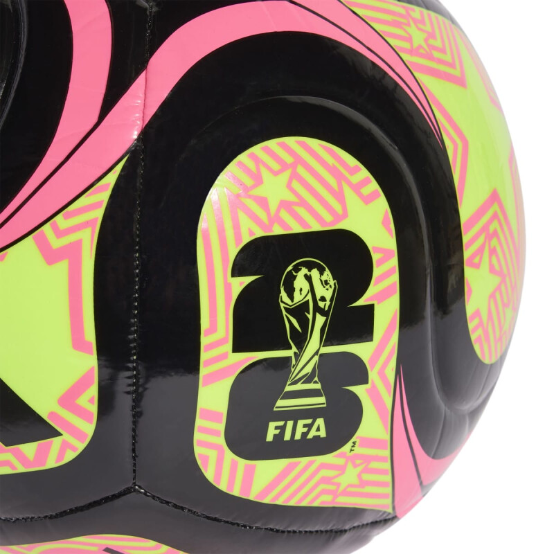 PELOTA ADIDAS WC CLB C Hombre JD8053 Negro-rosado Neon