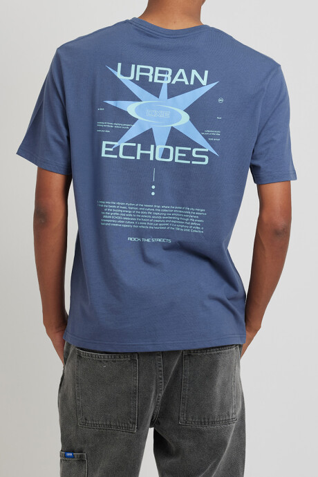 T-SHIRT M/C ECCO DIXIE Navy