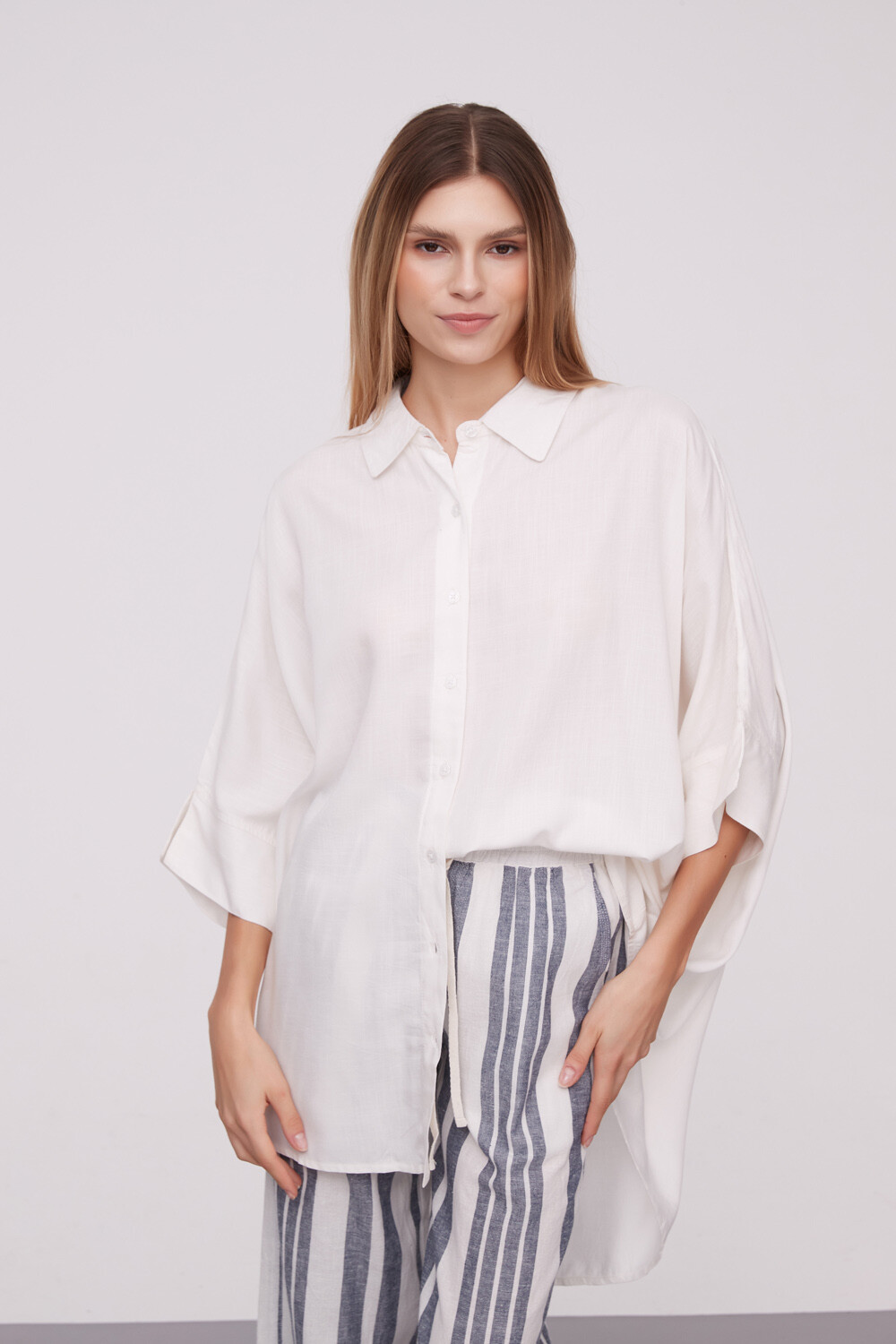 Camisa Alim Marfil / Off White