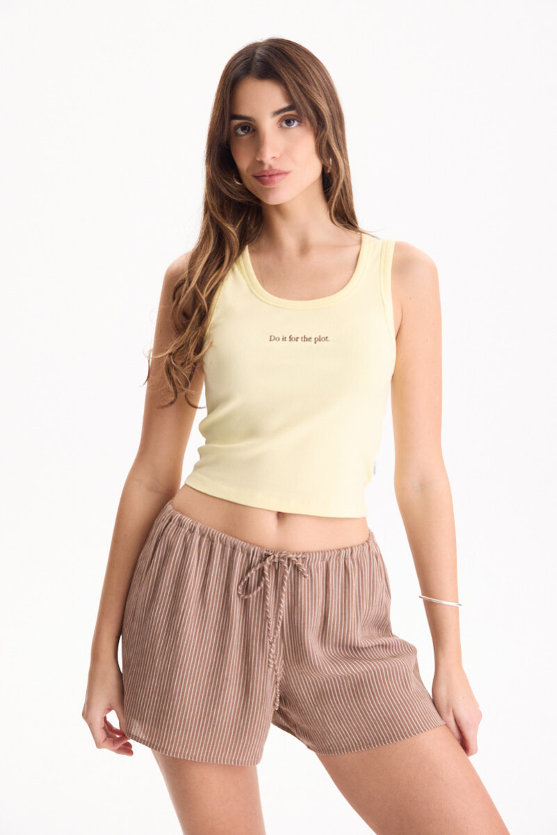 Short Cherry - Camel 