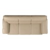 SOFA 3 CUERPOS MODELO ALIAS - 100 % EN CUERO - COLOR PERLA MATE SOFA 3 CUERPOS MODELO ALIAS - 100 % EN CUERO - COLOR PERLA MATE