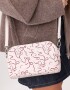 Bandoleras Bandolera Flores Con Charm - Estampado Flores