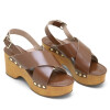 Sandalias VIA UNO de Mujer - 946002 Caramelo