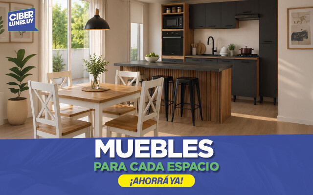 Ciberlunes: ¡Muebles para cada espacio!