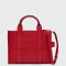 MARC JACOBS - THE LEATHER MEDIUM TOTE BAG Rojo