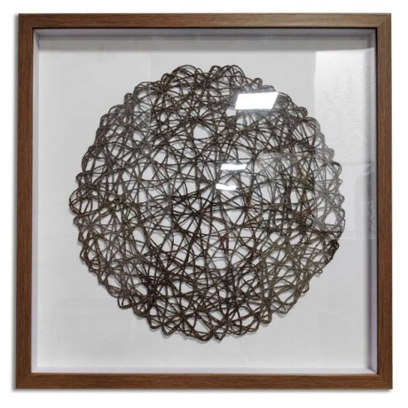 Cuadro Canvas 50X50Cm Mandala Marrón Cuadro Canvas 50X50Cm Mandala Marrón
