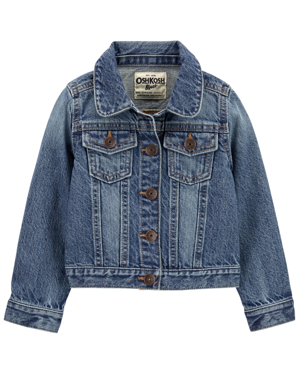 Campera jean clásica. Talles 2-5T 