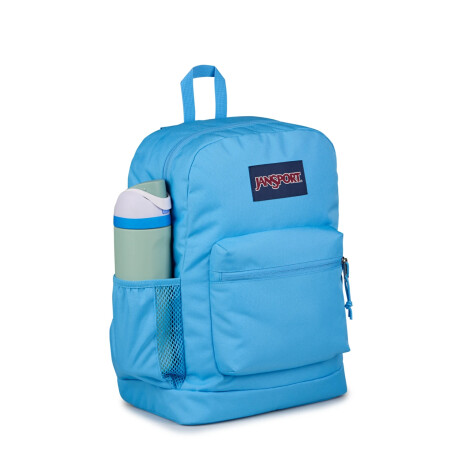 Mochila Escolar p/ Laptop Jansport Cross Town Plus Original Azul Electrico