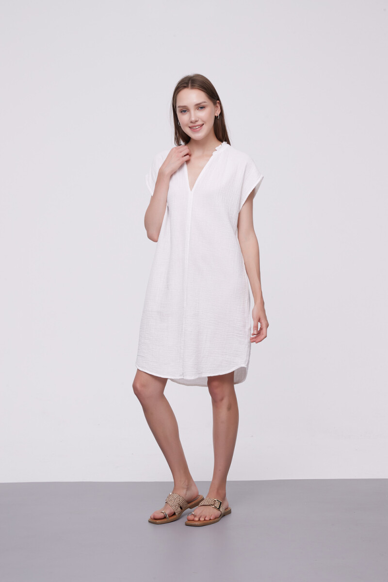 Vestido Bettys - Marfil / Off White 