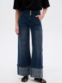 Pantalon Almyra Azul Medio