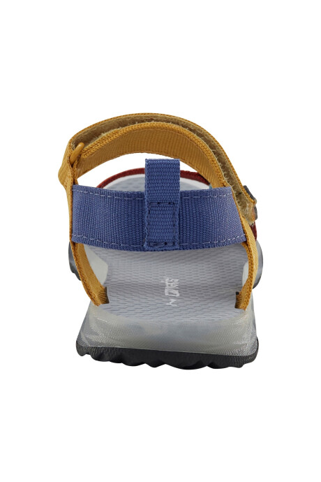 Sandalias con luces, diseño colorblock Sandalias con luces, diseño colorblock