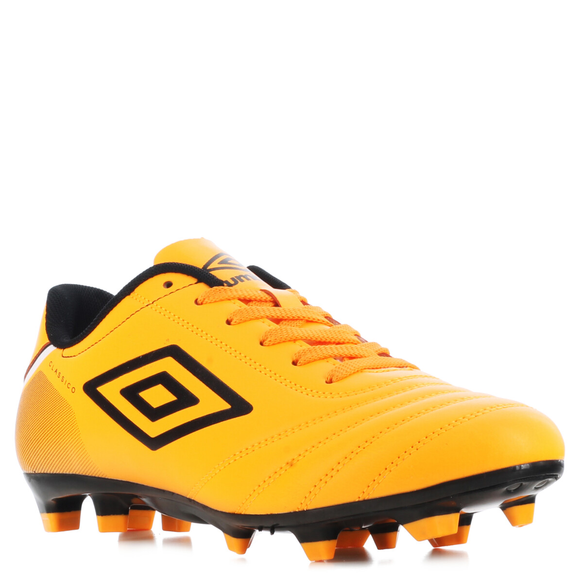 Championes de Hombre Umbro Calzado Classico HG Adulto - Anaranjado - Negro 