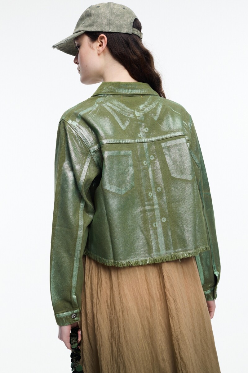 CAMPERA CORTA Army