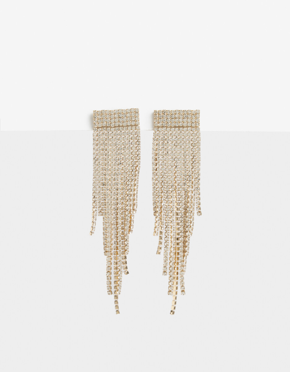 Aros Largos Strass 