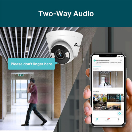 Cámara Seguridad Int TP-LINK Vigi C450 Color Día Noche 3K 5mp 001