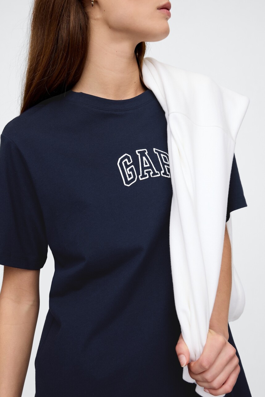 Vestido Logo Gap Mujer Navy Uniform