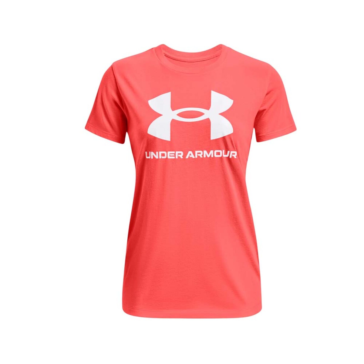 REMERA UNDER ARMOUR LIVE SPORTSTYLE GRAP - Coral 