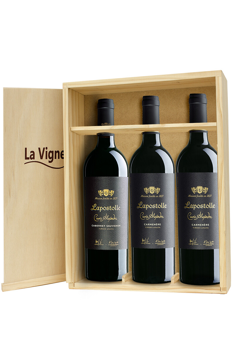 Vinos CUVEE ALEXANDRE-LAPOSTOLLE Cabernet Sauvignon + Carmenere x2 