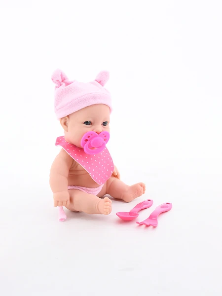 BABY CON CHUPETE ROSADO