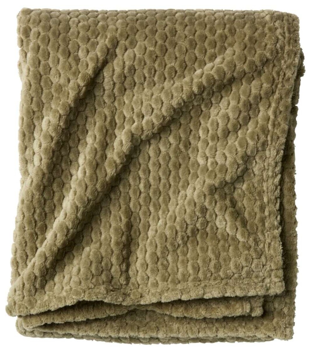 Manta throw ROSENVIAL 130x160 verde - Verde 