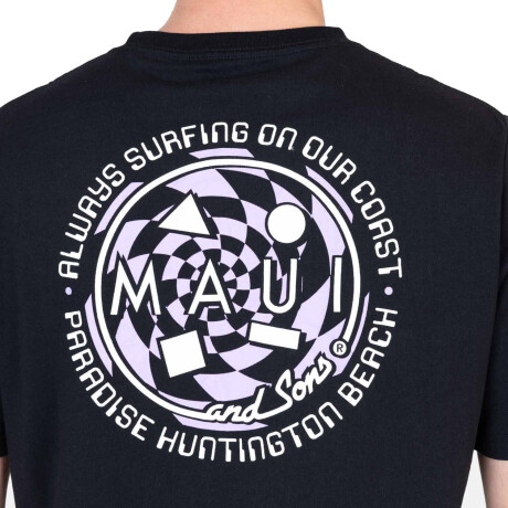 Remera Maui and Sons Huntington - Negro Remera Maui and Sons Huntington - Negro
