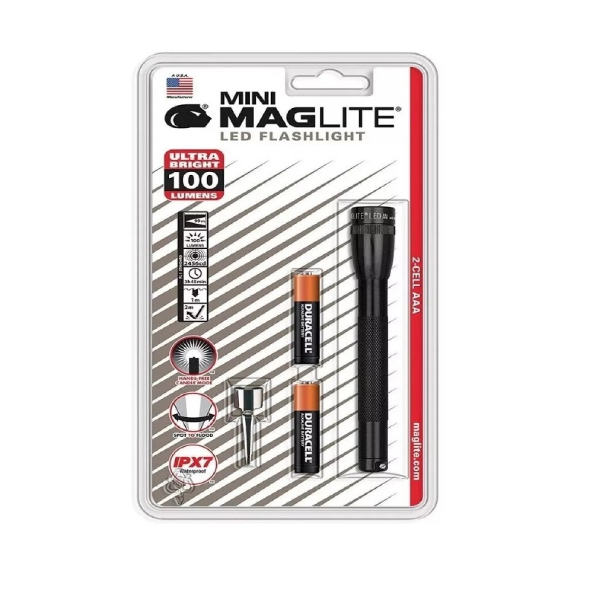 Linterna LED 2 pilas AAA "MAGLITE" - TV0007 