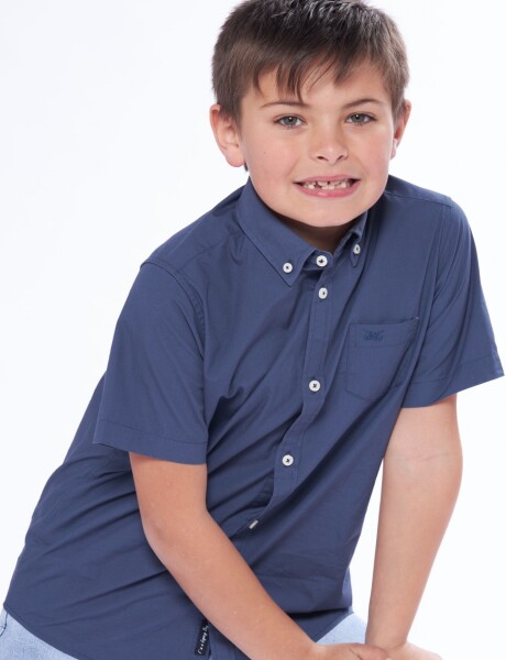 CAMISA LISA Azul