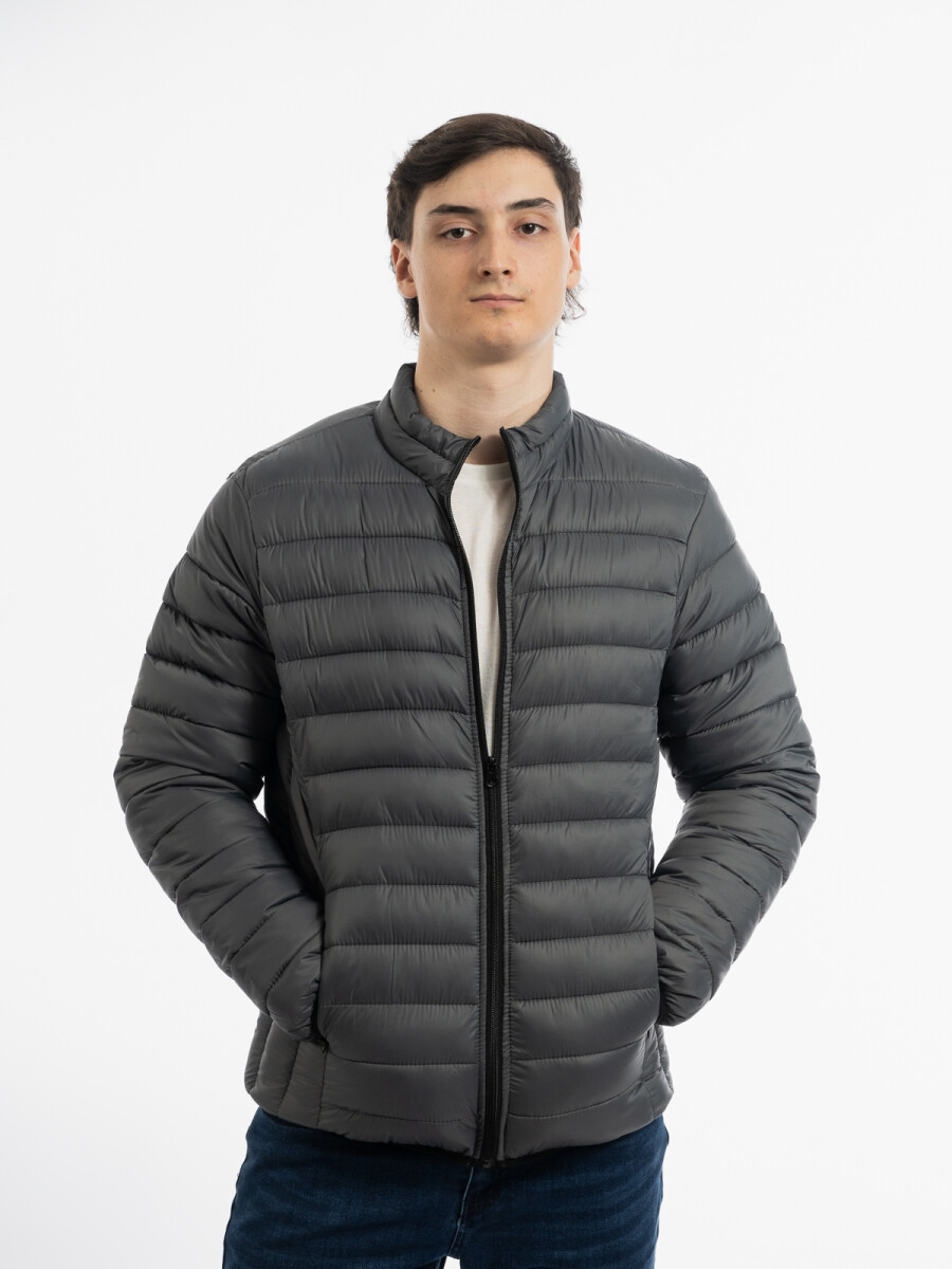 Campera Puffer - Grey 