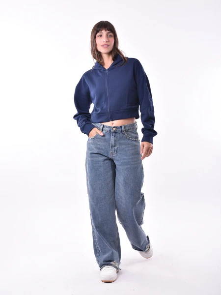 CAMPERA LITA AZUL OSCURO