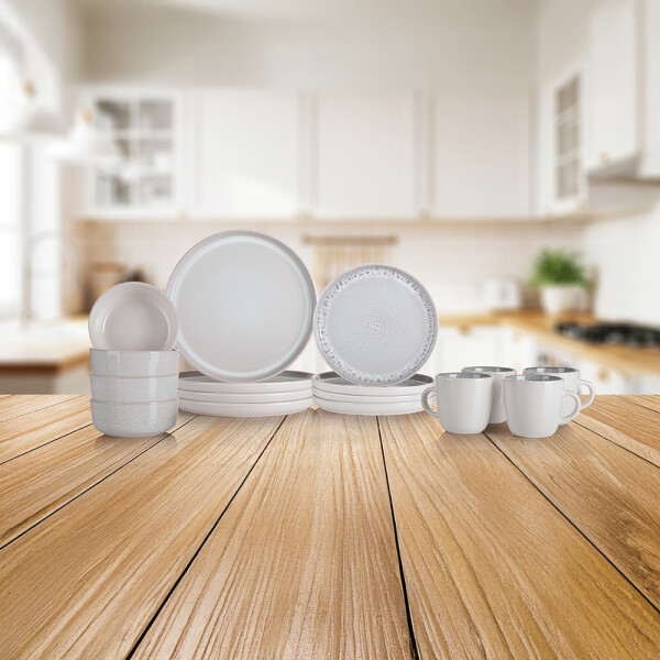 JGO VAJILLA 16PCS BEIGE INTERIOR JGO VAJILLA 16PCS BEIGE INTERIOR