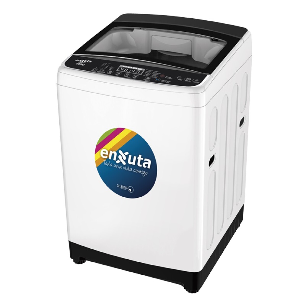 Lavarropas Enxuta LENX01550 Carga Superior 15KG 