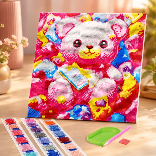 Kit de Pintura Diamante 5D Diamond Painting 30 x 30 cm DISENO 3