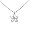 Dije Colgante Flor-Plata 925-Sin Piedra-CP3249 sinpiedra