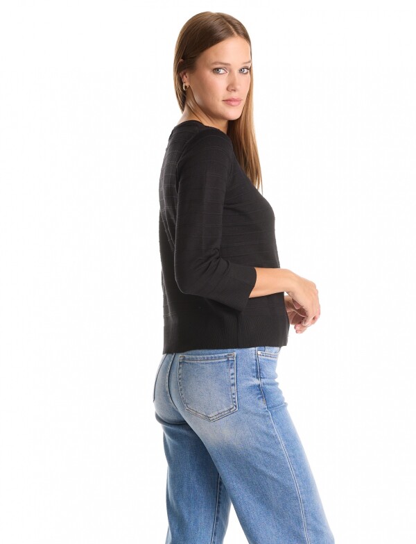 Cardigan Basico NEGRO
