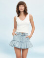 FALDA ESTAMBUL AZUL CLARO